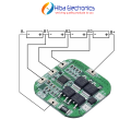 4S 20A 14.8V BMS For 18650 Lithium Ion Cells 4s 20a Battery Protection Board BMS Battery Management System module. 