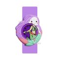 Cute Shark/Whale/Goldfish Children Slap Watch Baby Study-time Toy Green Frog/Crab/Turtle 1-9 Years Old Kids Watches for Boy Girl. 