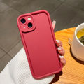 UCUC for Vivo Y28 4G Back Cover Solid Color Ladder Camera Soft Rubber Protection Phone Case. 
