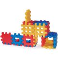 Colorful Waffle Building Blocks - Brain and Educational Little Tikes Block Toys for kids and Boys - 18 Pcs. 