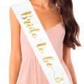 Bride to Be Sash in All Colors for Bridal Shower Best Quality. 