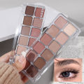 Eyeshadow Palette 12 Color All Matte Korean Tea Apricot Eye Makeup Palette Daily Makeup Long Lasting Eye Shadows. 