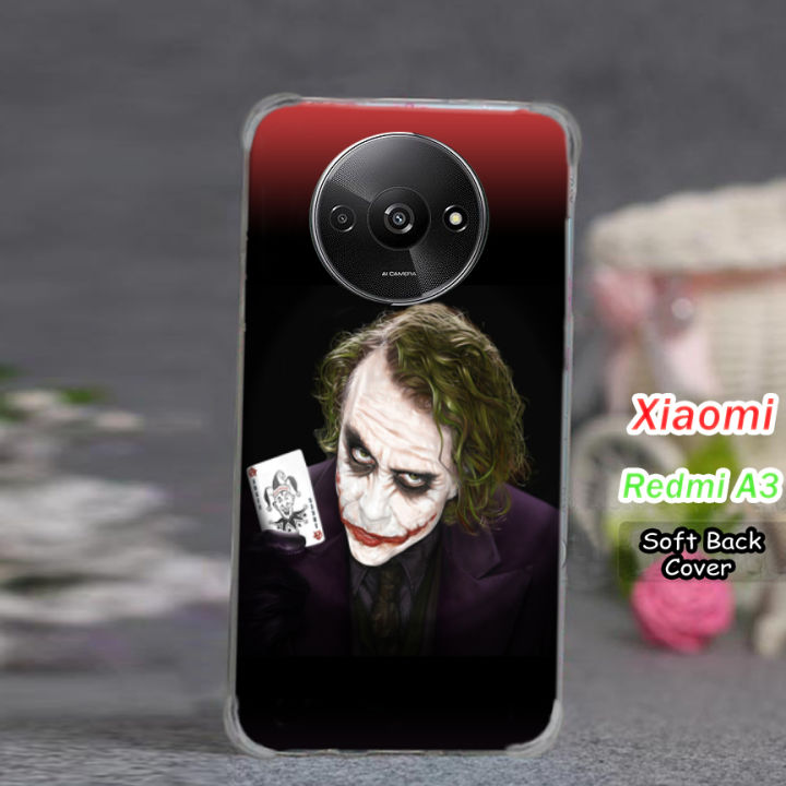 Xiaomi Redmi A3 Back Cover - The Joker 2Gud Soft Phone Case For Boys
