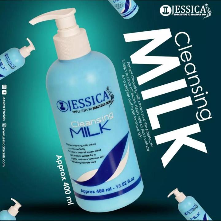 Jessica Perfect Glow Cleansing Milk - Approx 400ml