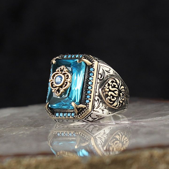 Vintage%20Hot%20Sale%20Turkish%20Men's%20Sign%20Custom%20Rings%20Punk%20Colorful%20Crystal%20Ring%20For%20Men%20-%20Image%207