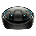 Ronin Dynasty R-520 True Wireless Earbuds - Quad Mic ENC, Low Latency Gaming Mode, 7 Hrs Playtime (Black). 