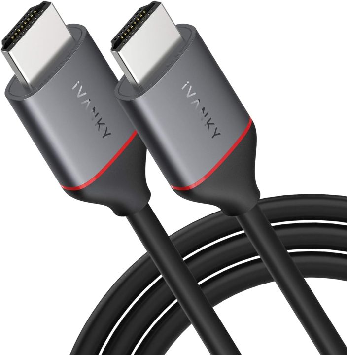 IVANKY 4K HDMI Cable 10 ft, 18Gbps High Speed HDMI 2.0 Cable, Supports 4K@60Hz, HDCP 2.2, 1080p, Ethernet, ARC, 3D, HDMI Cord for Gaming Monitor, PS4/PS3, PC