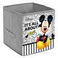 Printed  Storage Cubes Organizer Basket With Cover Bin Storage Boxes Storage Container with Handles for Travel Moving Toy Storage Box. 