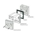 Universal Waterproof 86 Type Wall Socket Plate Panel Light Switch Box Cover Protector. 