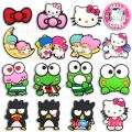 【HOT】 2023 New Sanrio Character PVC Shoe Buckle Hello Kitty Melody Kuromi Wholesale Available Sale Cartoons Decorations Kids Gifts. 
