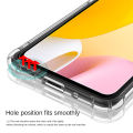 Relaxtoo For xiaomi 12 mi 12x 12s Transparent Silicone Shockproof Case For xiaomi 12 and xiaomi 12x and xiaomi 12s Camera Protect Phone Cover Fundas. 