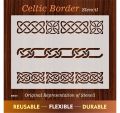 Celtic Border Stencil For Walls Painting Scrapbooking Stamping Stamp Album Decorative. 
