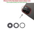 Apple IPhone 14 Pro Max Back Camera Lens Glass Replacement. 