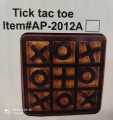 Tic Tac Toe Wooden Board Game Table Toy Player Room Decor Tables. 