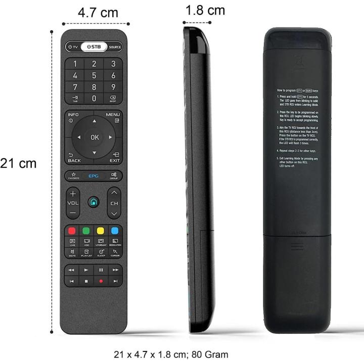Genuine Original Formuler  Learning Remote Control for Z8 / Z Àlpha / Z7+5g / ZX5g / Z7+ / ZX/Z+ / Z Nano Formuler ÎPTV Boxes