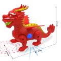 Portable Lantern with Light Music Interactive Dragon Year Celebrations Handheld Music Light Toy for Kids Electric Flying Dragon Portable Fun Light-up Lantern with Music for Kids. 