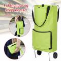 Foldable Shopping Trolley Bag With Wheels Portable Shopping cart bags Reusable Shopping Bag Grocery Bags High Quality Foldable Shopping Trolley. 