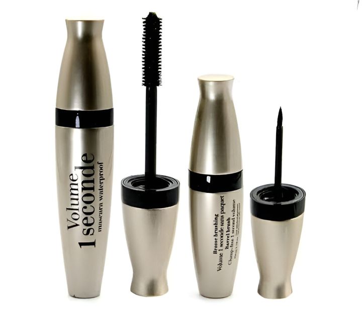 Get 2-in-1 Best Deal: 3D Fiber Mascara & Eyeliner Set, Long Black Lash, Waterproof Eye Makeup Kit - Buy Now!