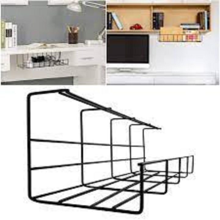 Computer%20TV%20Wire%20Power%20Supply%20Cable%20Management%20Under%20Shelf%20Tray%20Organizer%20-%20Image%203