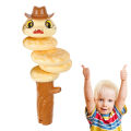 Whistle Snake Toy For Kids, Cartoon Cute Fun Early Learning  Balance Rotating Swinging Safe Odorless Bright Colors Preschool Basic Life skills Develop Interest Musical Toys For Kids Toddlers, Best Gifting toys for boys and girls. 