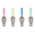【COD+Ready Stock + FREE Shipping 】1Pcs Neon Bike Spoke Lights Bicycle LED Light Tire Valve Cap Flashlight Wheel Spoke Lightweight Car Motorcycle Accessories. 