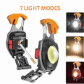 LED Rechargeable Keychain Light W5147 Keychain Light LED light Portable Multi-function Floodlight Outdoor  Rechargeable Keychain Light 7 Mode Strong Magnet Work Light Repair Work Outdoor Camping Light. 