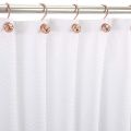 Rose Gold Shower Curtain Hooks Rings,Set of 12 ,Metal for Bathroom. 