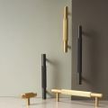 Simple European cabinet custom handle Simple modern drawer wardrobe door handle furniture hardware accessories. 