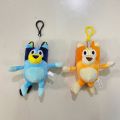 SF 28CM Bluey Plush Toys Anime Cute Dogs Dolls Keychain. 