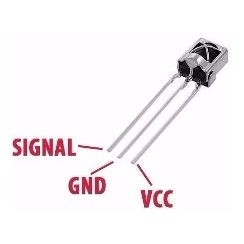 5PCS Universal Infrared Receiver IR Head Infrared Sensor HX1838 VS1838 VS1838B TL1838 J1838B