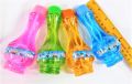 Blowing Bubbles Liquid for Bubble Machine Pack of 4 Pcs Fancy Bottle with Stick. 