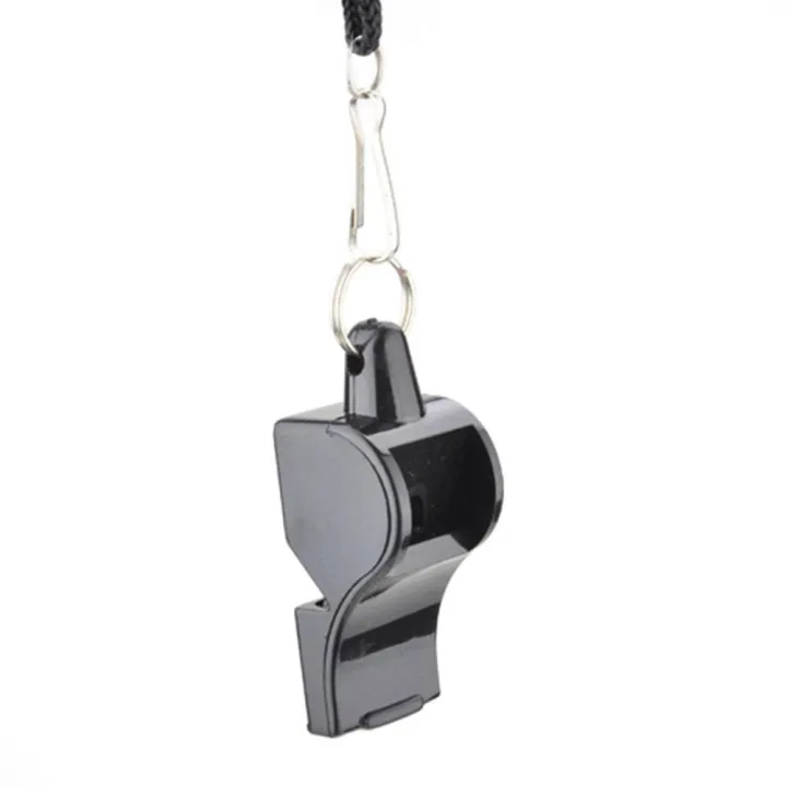 Football%20Soccer%20Referee%20Plastic%20Whistle%20With%20Lanyard%20Black%20Pea-Less%20Safety%20Whistles%20Sporting%20Goods%20-%20Image%204