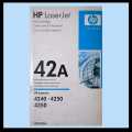 HP 42A LaserJet Toner Cartridge HP Q5942A Toner. 