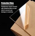 Super Classic Acrylic Transparent Sheet | High-Quality 12x24 - 2/4mm Thickness For DIY & Science Projects | Transparent & Milky White Acrylic Panel with Buff Corners | Acrylic Sheet Transparent | Wall Crafting, Handcraft, Art Work, 3D Logos & Nameplates. 