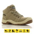 Safety Jogger Desert size 44 S1P High Cut Safety Shoes Work Boot Footwear Steel Toe Oil Resist Anti-slip ( Beige ) Toe Cap Shoes Safety Boot PPE. 