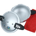 SK Zircon 2 in 1 Karahi Pressure Cooker. 