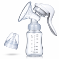 Nakson Manual Massage Milk Breast Pump baby bottle (Single), Hand Pump for Breastfeeding. 