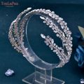YouLaPan HP496 Rhinestone Bridal Headband Woman Headpiece Wedding Hair Accessories Bride Tiara Pageant Headdresses Wedding Tiara. 
