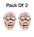 Horror Zombine Mask Cosplay Plastic Moveable Eyes Masks. 