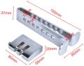 8 Holes Clutch Clasp Stainless Steel Car Brake Pedal Lock Anti-theft Device, 1 Piece. 