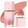 Air Cushion Liquid Blush Matte Cheeks Soft Cream Blusher. 