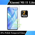 Xiaomi Mi 11 Lite Tempered Glass Screen Protector Premium High Quality Polish Glass For Xiaomi Mi 11 Lite - 2Pcs. 