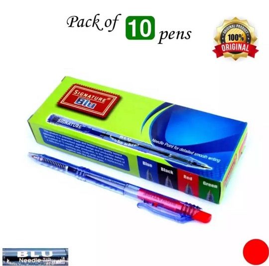 Signature%20BLU%20Ball%20Pen%20-%20Multi%20Color%20-%20Blue,%20Black,%20Red%20-%20(%2010%20Pc%20)%20-%20Ball%20Point%20-%20Image%202