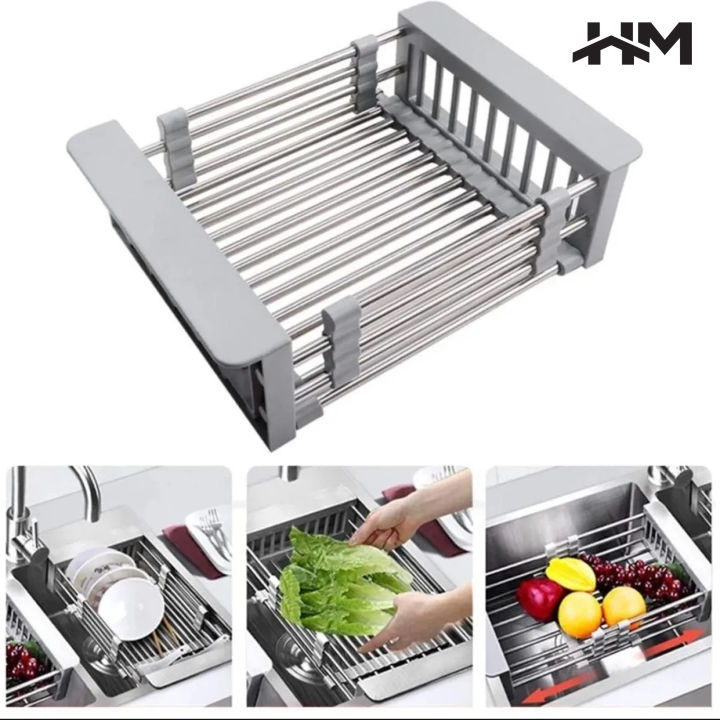 HM%20Handmade%20Kitchen%20Sink%20Bowl%20-%206845%20-%20Stainless%20Steel%20-%20304%20Grade%20SS%20High%20Quality%20-%2068x45%20-%20With%20Complete%20Drain%20Set%20&%20Basket%20-%20Image%203