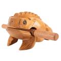 【Top mobile】Thailand Traditional Craft Lucky Frog Croaking Home Office Decor. 