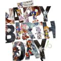 Sonic Theme Happy Birthday Banner - Happy Birthday Chain - Blue Color. 
