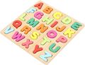 Alphabet/Number Learning Puzzle Board Toy | ABCD Early Childhood English learning Educational Toy | Cognition Letters | 3D Board | Learning Cognition Letters. 
