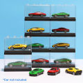 Suitable For 1:64 Die Cast Small Car Model Collection Stackable Hotwheels Matchbox Acrylic Combined Transparent Storage Display Box Demoo. 