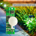 Solar Night Light Circuit Board Control Sensor Solar Wall Light Control Panel DIY Kits As Shown PCB Lithium Battery Charger Induction Distance. 