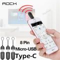 ROCK Brand IR Remote Controller For iPh 8 Pin Smart infrared Remote Control - BOX. 